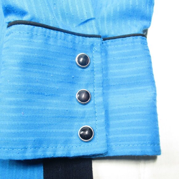 Vintage Midwest Garment Co Western Long Sleeve Snap Up Men's Shirt Size M - Picture 4 of 6